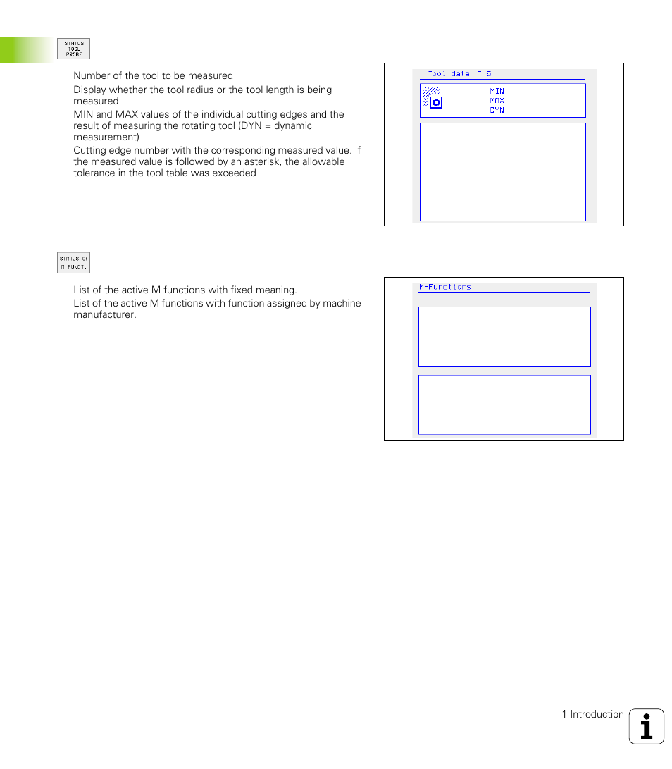 4 stat us displa ys | HEIDENHAIN TNC 426 (280 476) User Manual | Page 38 / 504