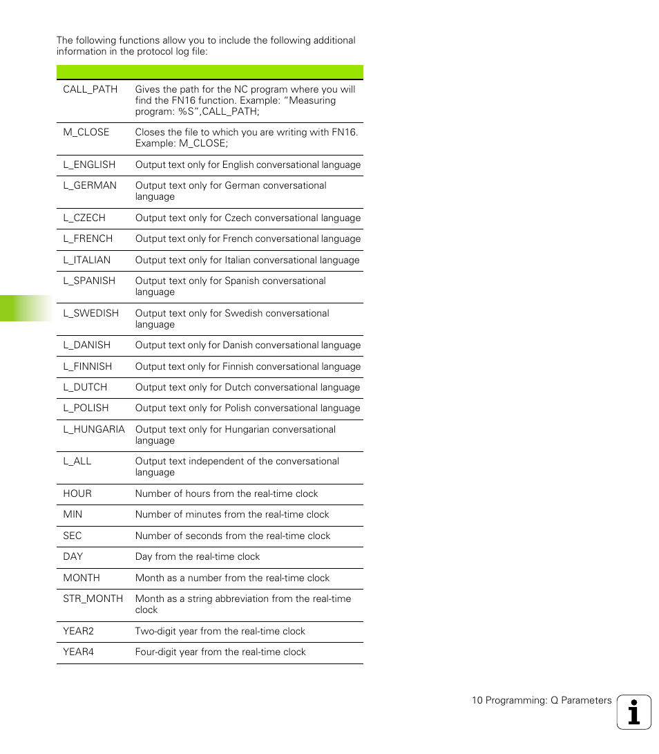 10 .8 a d ditional f unctions | HEIDENHAIN TNC 426 (280 476) User Manual | Page 399 / 504
