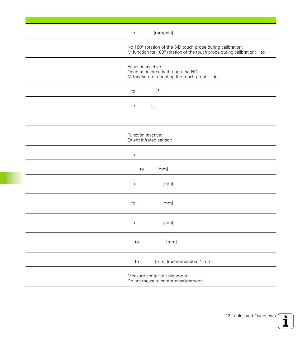 1 gener a l user p a ra met e rs | HEIDENHAIN TNC 426 (280 476) User Manual | Page 477 / 504