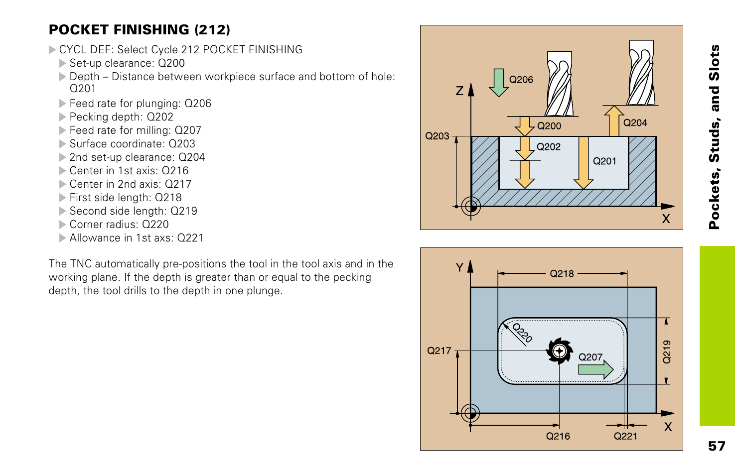 HEIDENHAIN TNC 426 (280 476) Pilot User Manual | Page 56 / 104