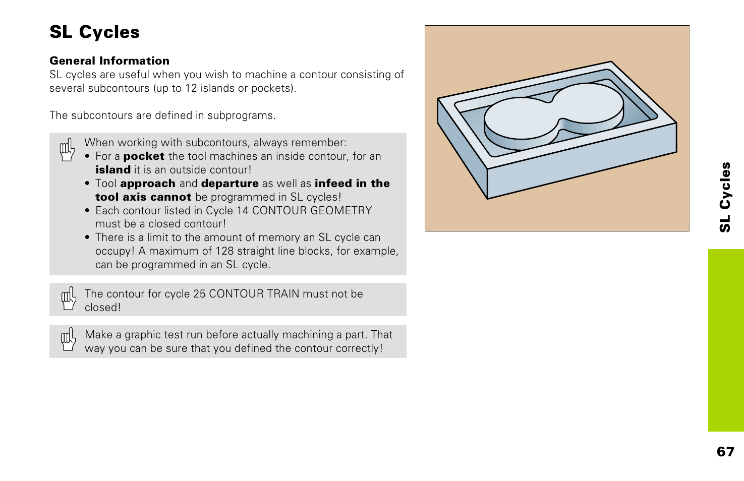 Sl cycles | HEIDENHAIN TNC 426 (280 476) Pilot User Manual | Page 66 / 104