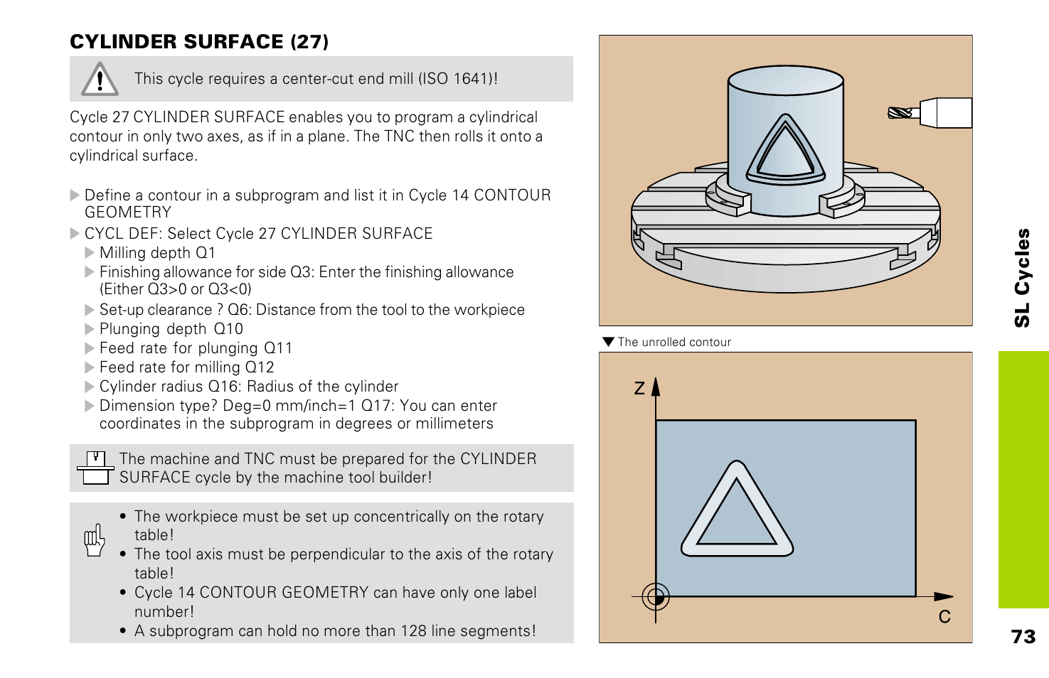 HEIDENHAIN TNC 426 (280 476) Pilot User Manual | Page 72 / 104