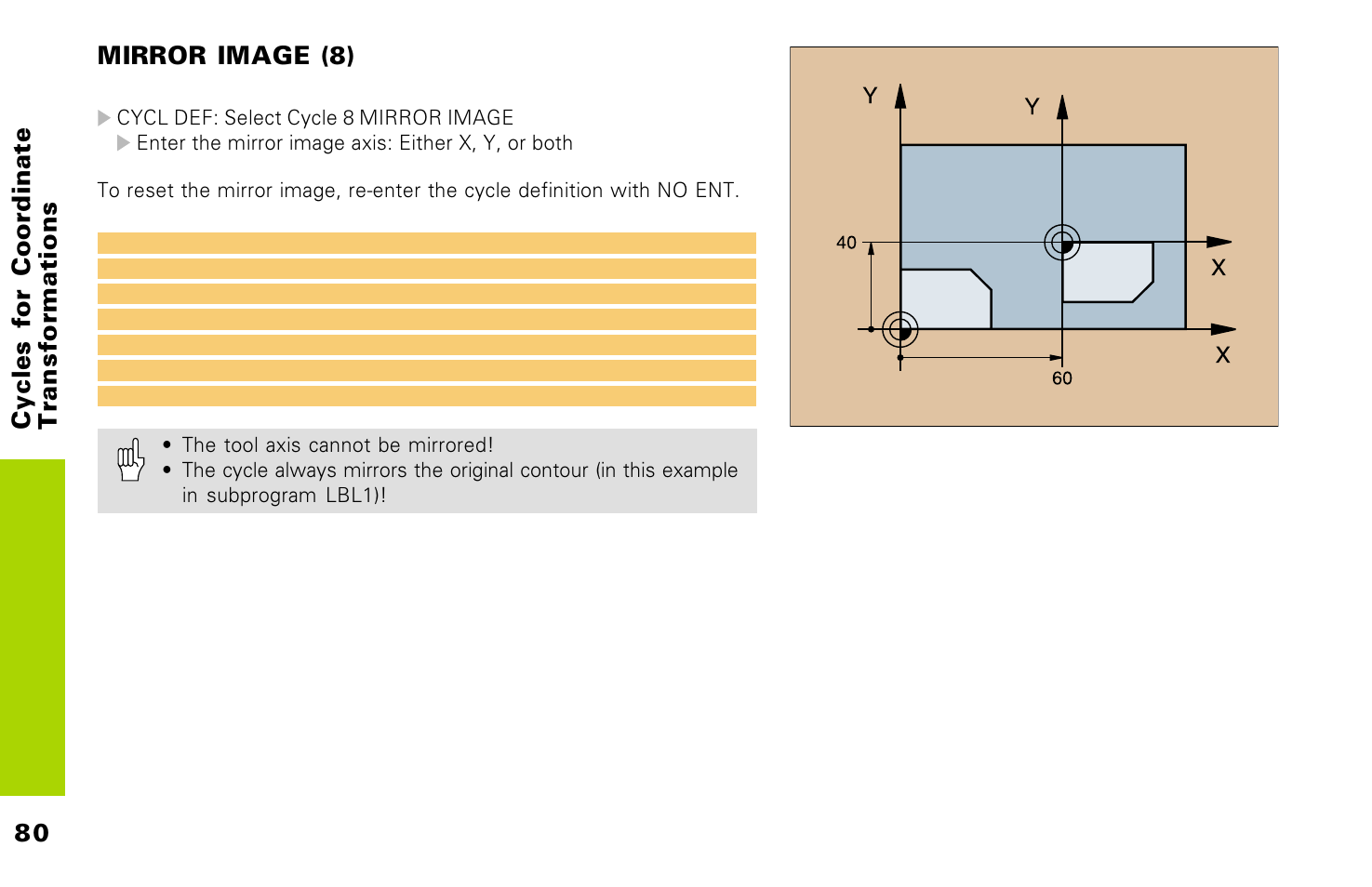 HEIDENHAIN TNC 426 (280 476) Pilot User Manual | Page 79 / 104