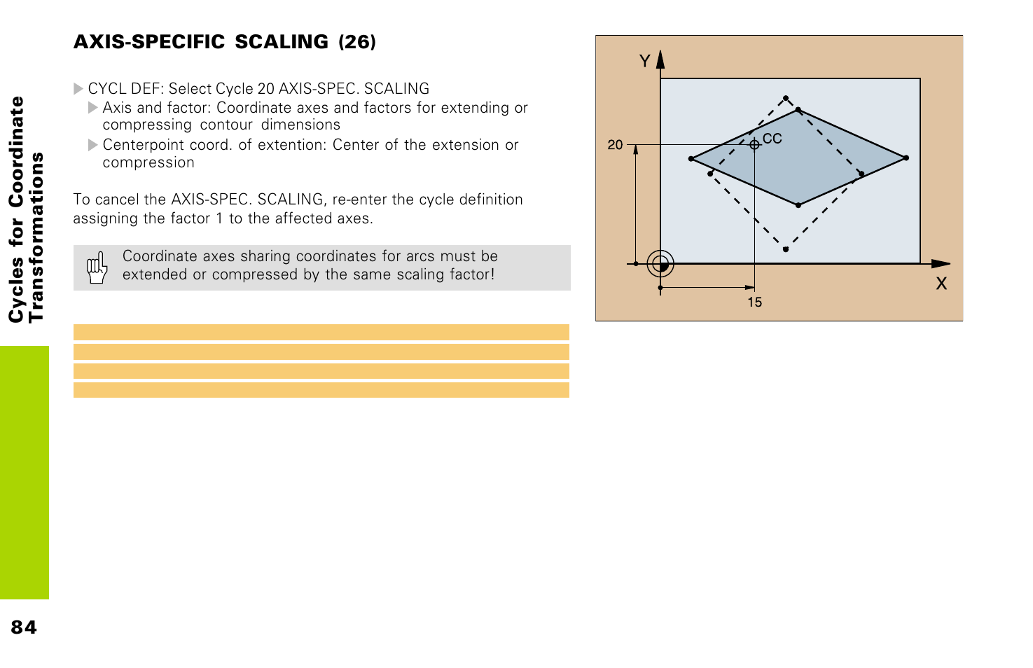 HEIDENHAIN TNC 426 (280 476) Pilot User Manual | Page 83 / 104