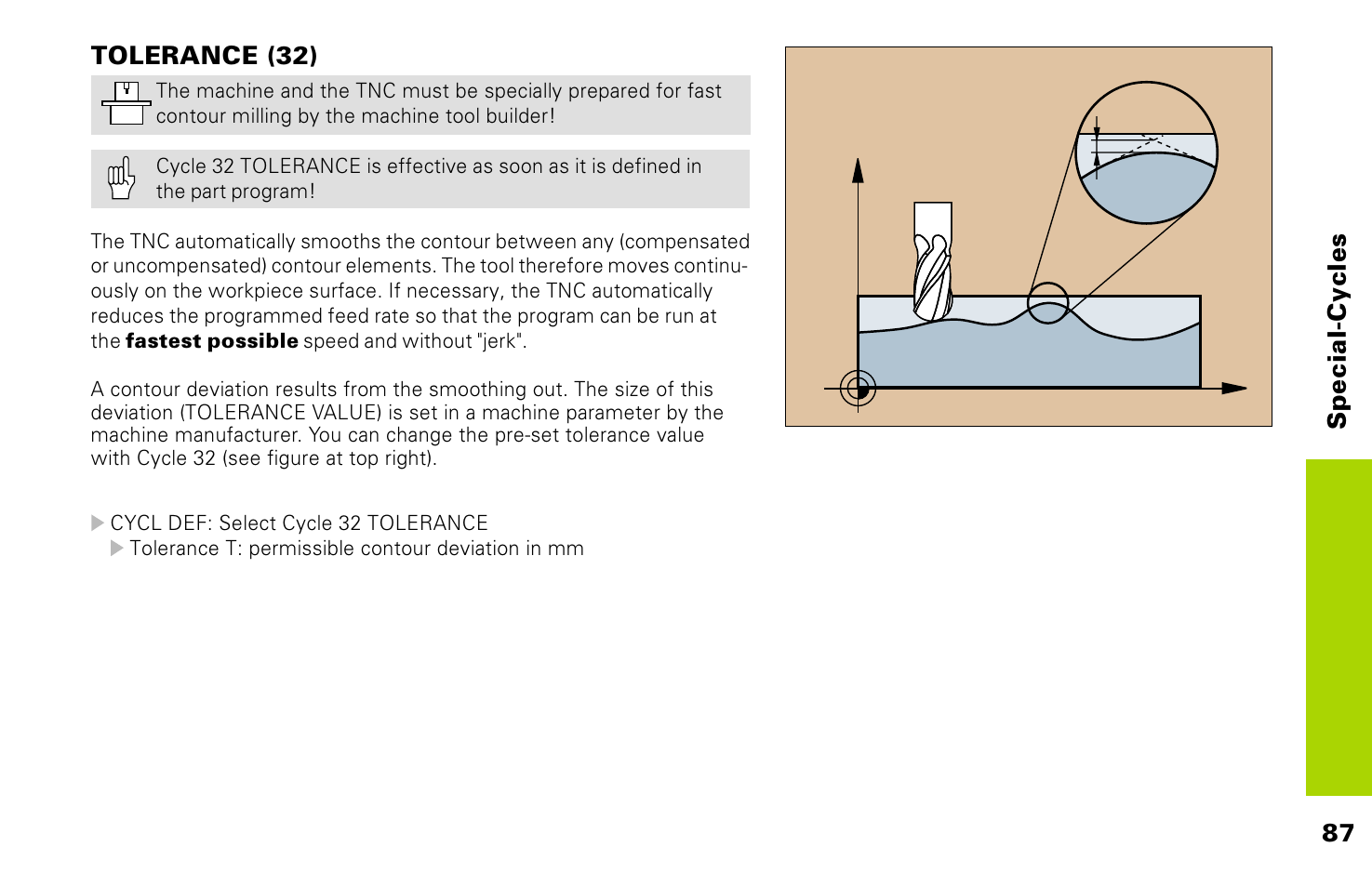 HEIDENHAIN TNC 426 (280 476) Pilot User Manual | Page 86 / 104