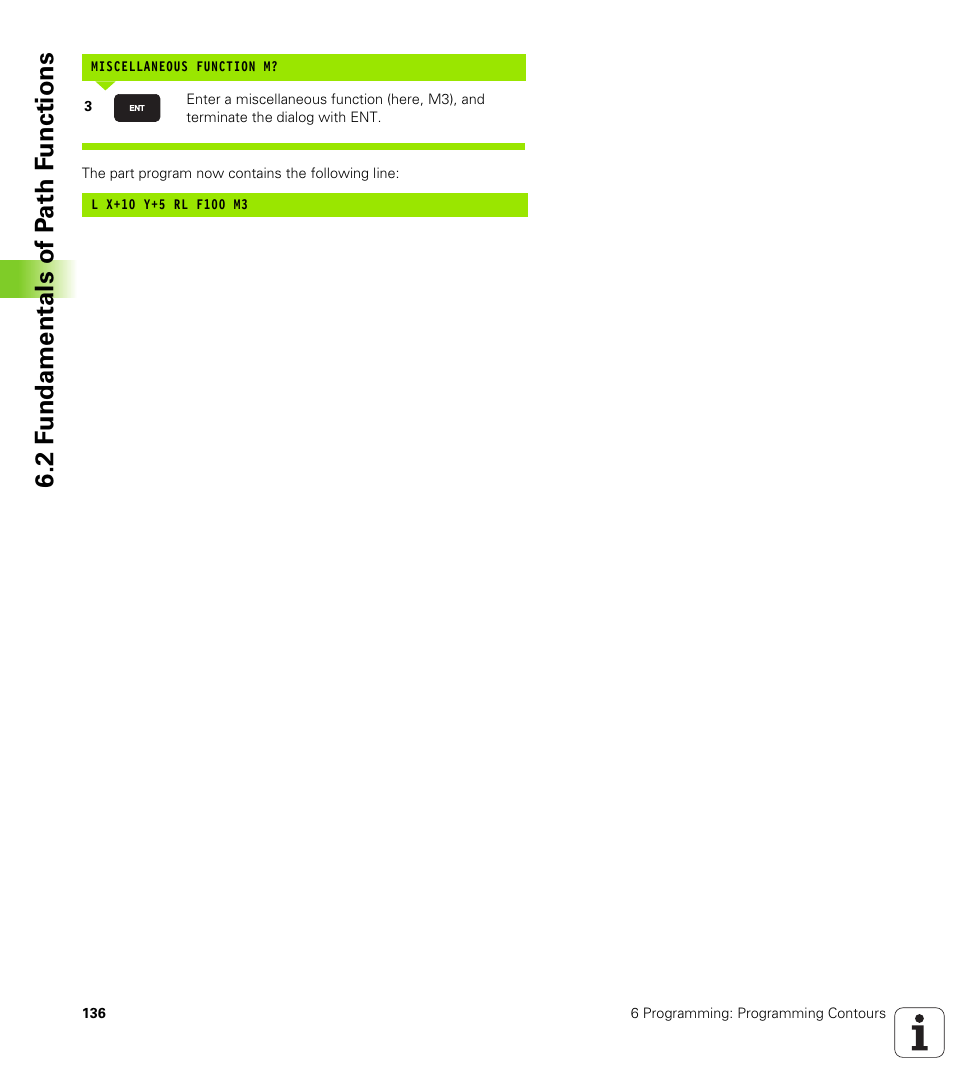 2 f undamentals of p a th f unctions | HEIDENHAIN iTNC 530 (340 420) User Manual | Page 164 / 530