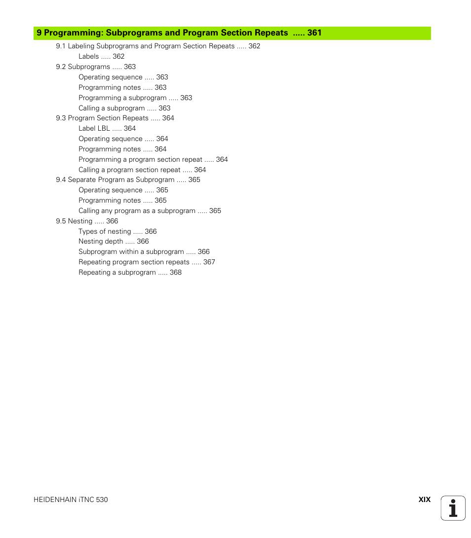 HEIDENHAIN iTNC 530 (340 420) User Manual | Page 23 / 530