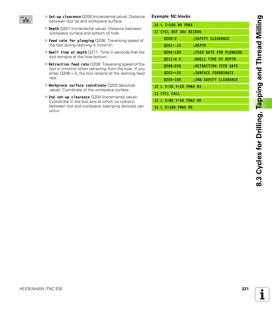 HEIDENHAIN iTNC 530 (340 420) User Manual | Page 249 / 530