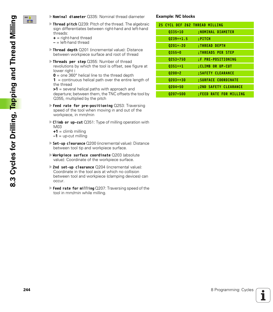 HEIDENHAIN iTNC 530 (340 420) User Manual | Page 272 / 530