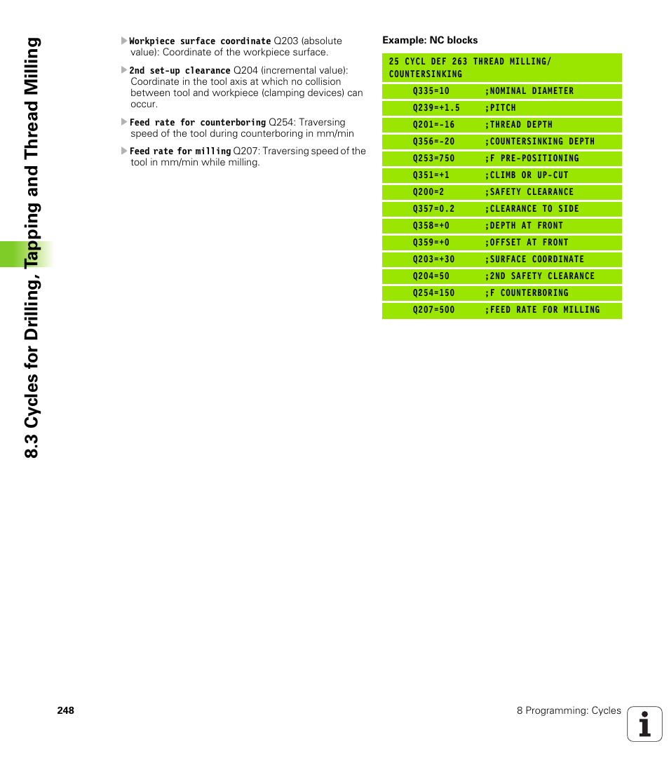 HEIDENHAIN iTNC 530 (340 420) User Manual | Page 276 / 530
