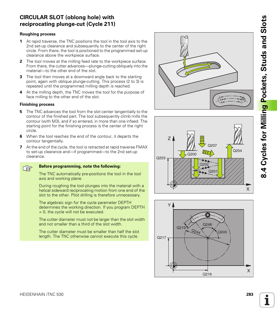 HEIDENHAIN iTNC 530 (340 420) User Manual | Page 311 / 530