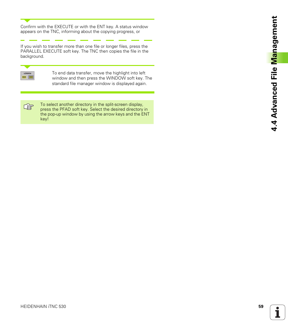 HEIDENHAIN iTNC 530 (340 420) User Manual | Page 87 / 530