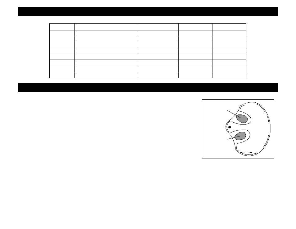 Option chart, Operation | Crimestopper Security Products CS-2100 User Manual | Page 5 / 9