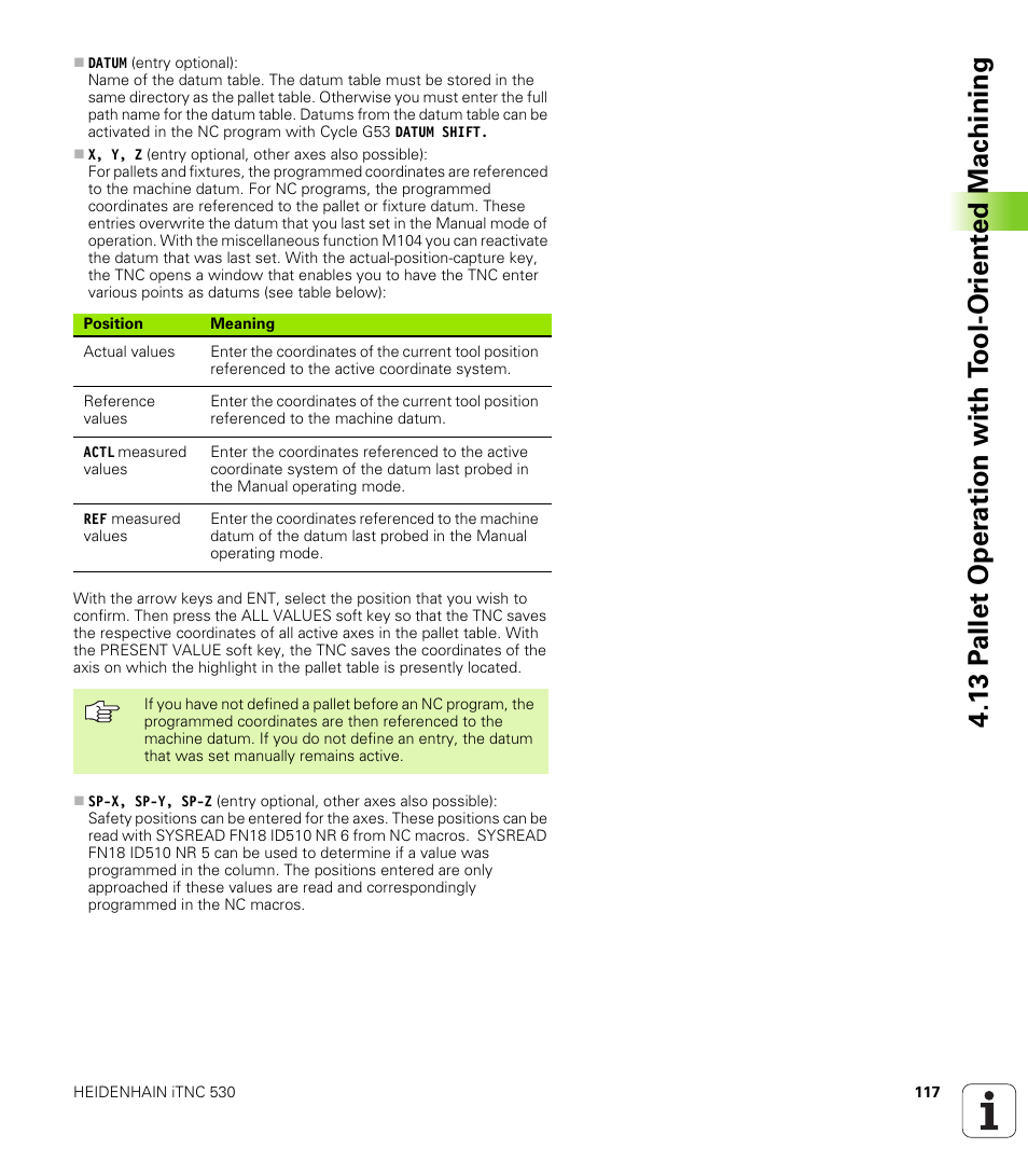 HEIDENHAIN iTNC 530 (340 420) ISO programming User Manual | Page 117 / 505