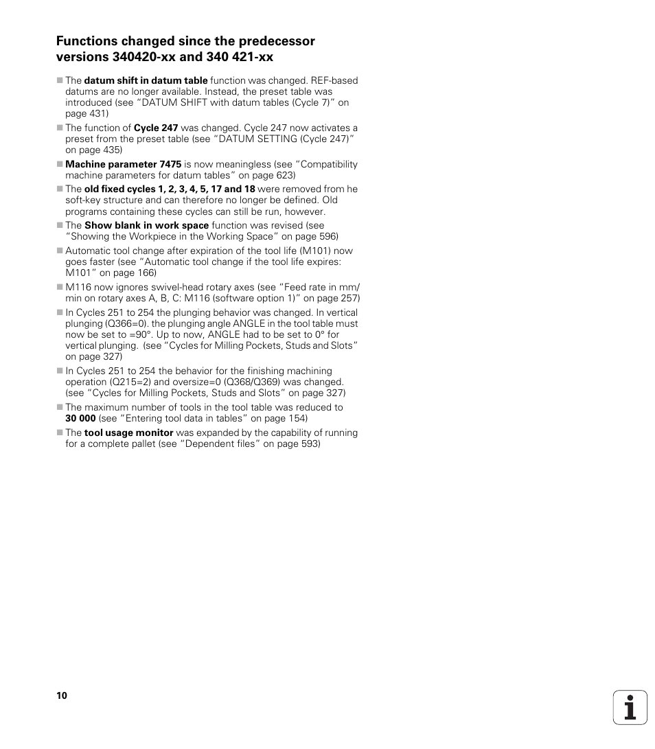 HEIDENHAIN iTNC 530 (340 422) User Manual | Page 10 / 657