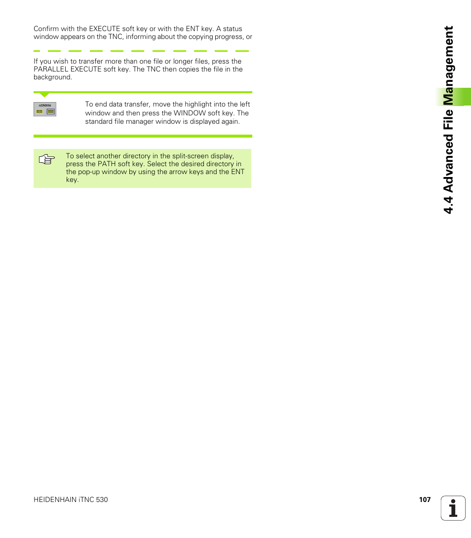 HEIDENHAIN iTNC 530 (340 422) User Manual | Page 107 / 657