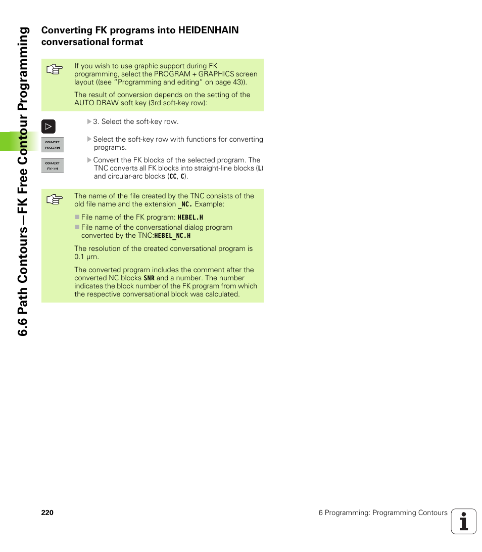 HEIDENHAIN iTNC 530 (340 422) User Manual | Page 220 / 657