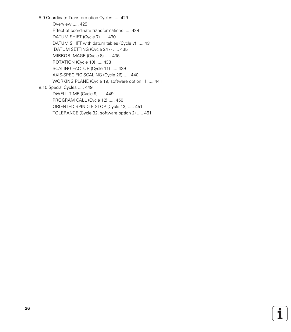 HEIDENHAIN iTNC 530 (340 422) User Manual | Page 26 / 657