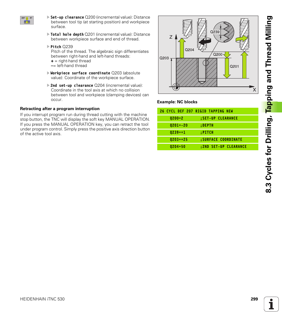 HEIDENHAIN iTNC 530 (340 422) User Manual | Page 299 / 657