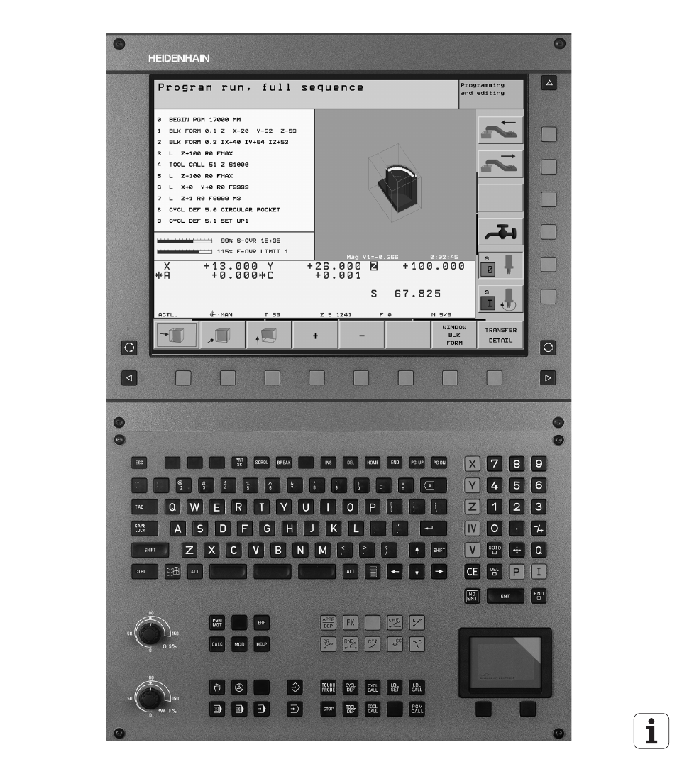 HEIDENHAIN iTNC 530 (340 422) User Manual | Page 3 / 657