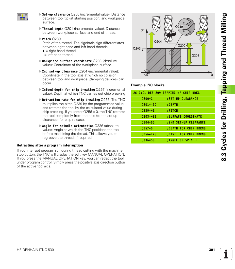 HEIDENHAIN iTNC 530 (340 422) User Manual | Page 301 / 657