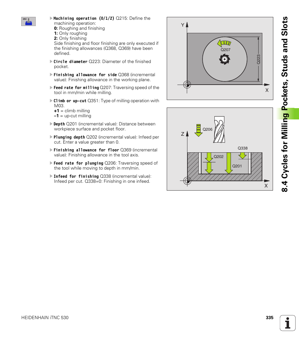 HEIDENHAIN iTNC 530 (340 422) User Manual | Page 335 / 657