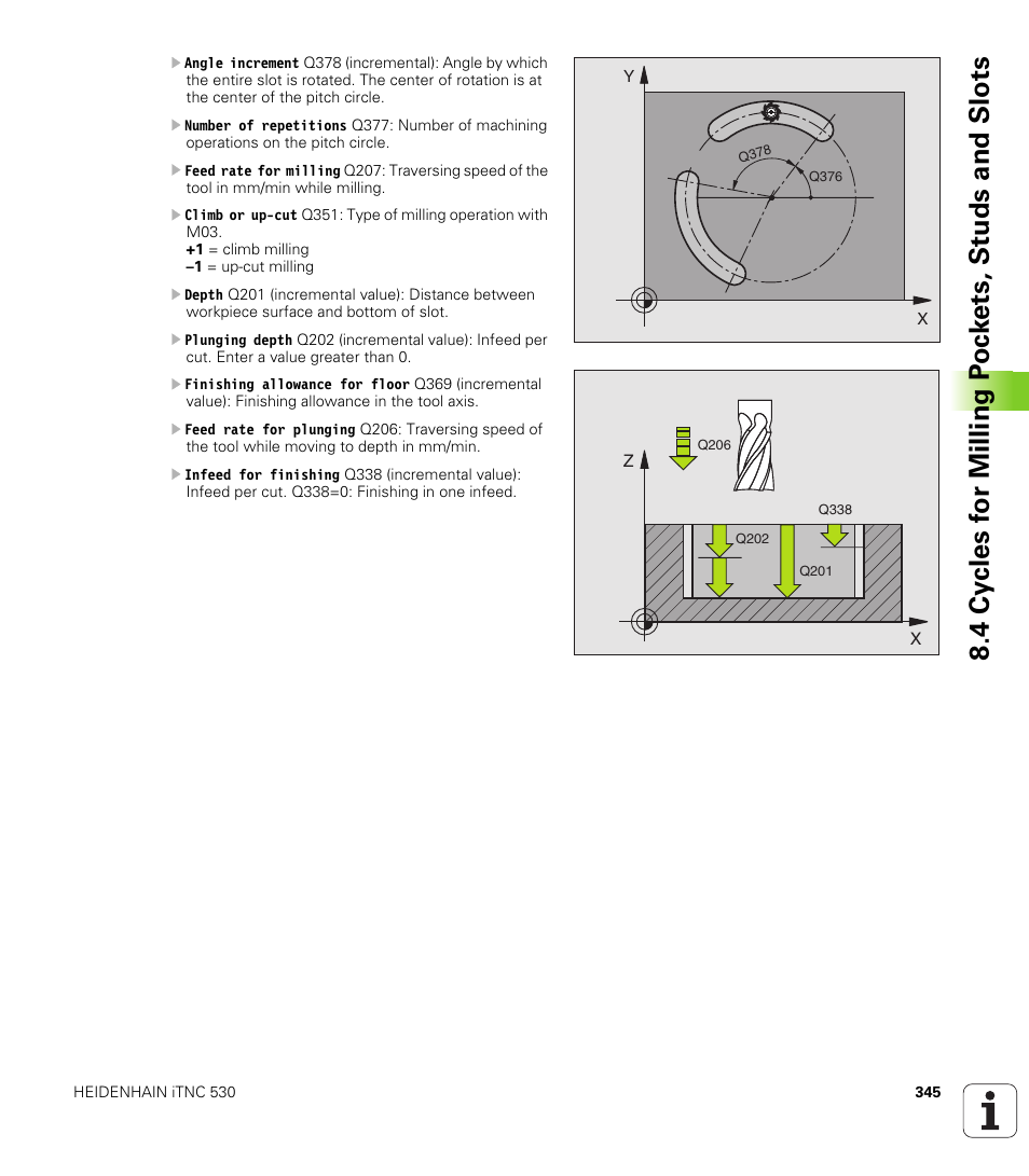 HEIDENHAIN iTNC 530 (340 422) User Manual | Page 345 / 657