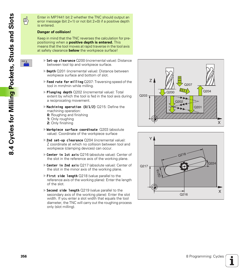 HEIDENHAIN iTNC 530 (340 422) User Manual | Page 356 / 657