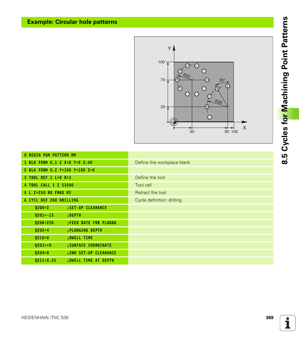 HEIDENHAIN iTNC 530 (340 422) User Manual | Page 369 / 657