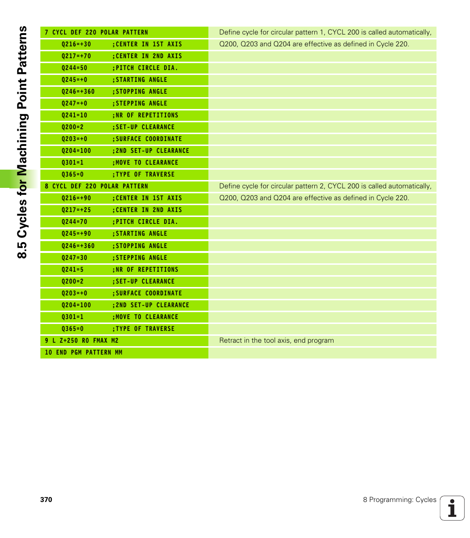 HEIDENHAIN iTNC 530 (340 422) User Manual | Page 370 / 657