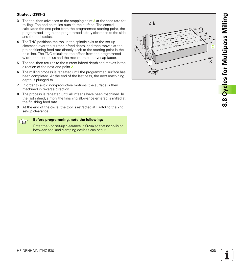 HEIDENHAIN iTNC 530 (340 422) User Manual | Page 423 / 657