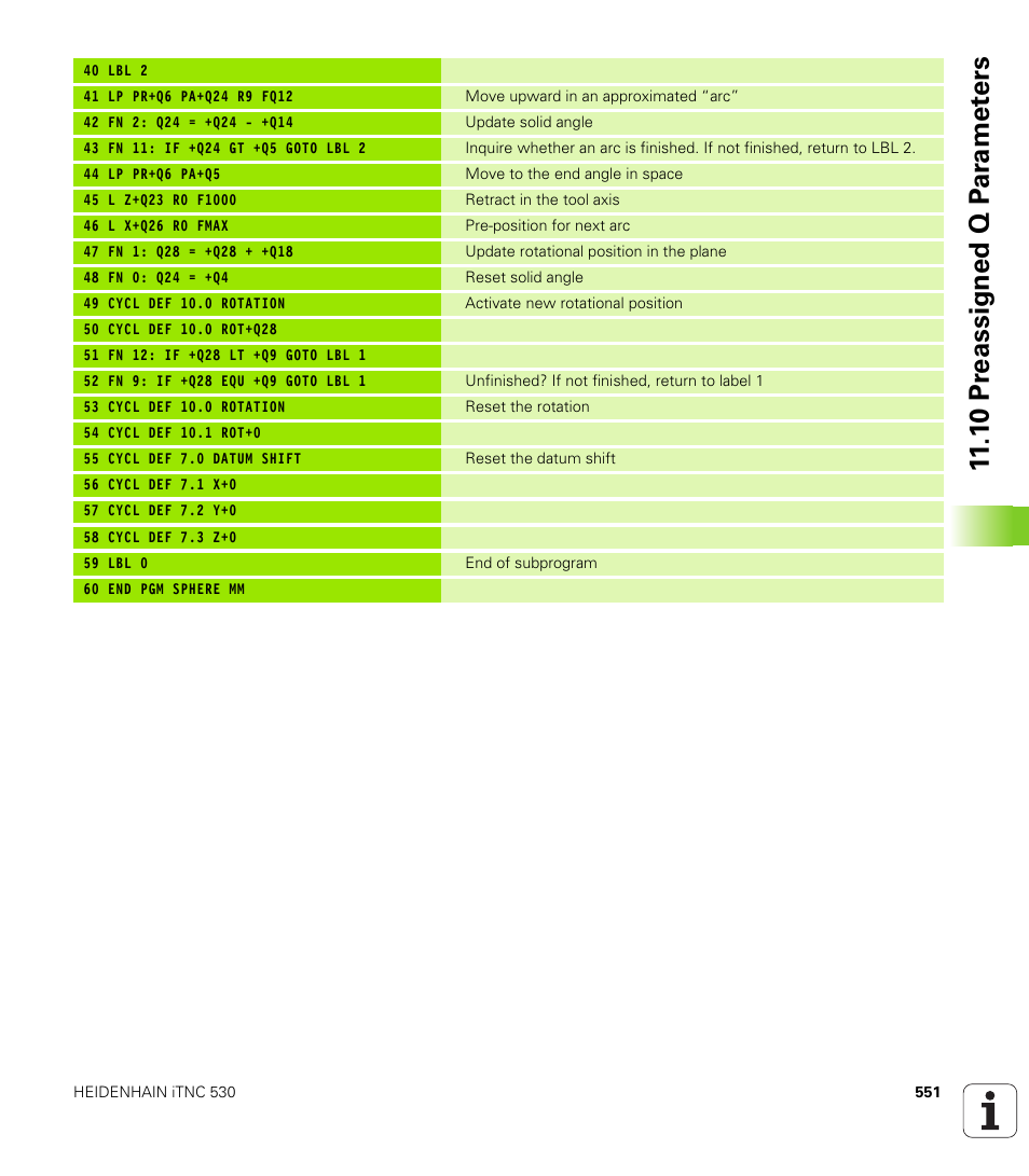 HEIDENHAIN iTNC 530 (340 422) User Manual | Page 551 / 657