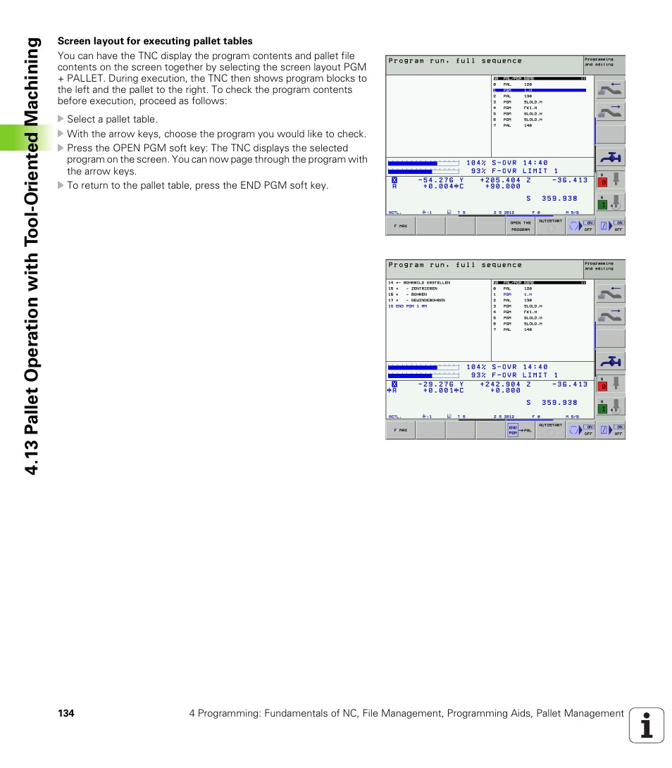 HEIDENHAIN iTNC 530 (340 422) ISO programming User Manual | Page 134 / 559