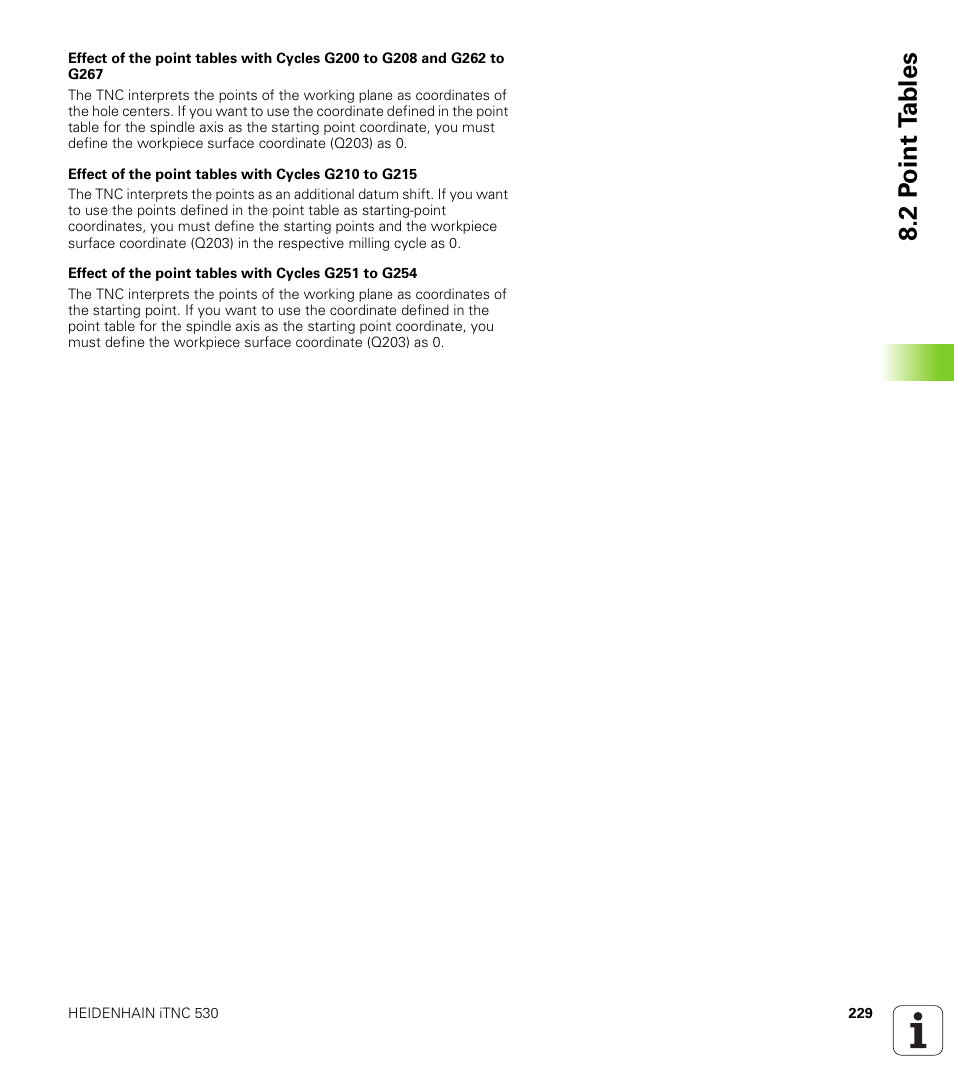 HEIDENHAIN iTNC 530 (340 422) ISO programming User Manual | Page 229 / 559