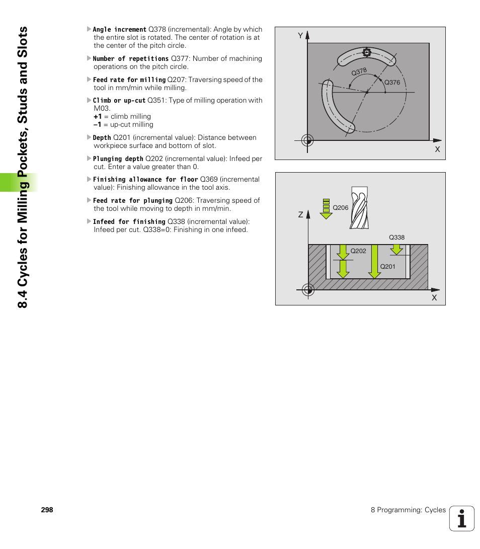 HEIDENHAIN iTNC 530 (340 422) ISO programming User Manual | Page 298 / 559