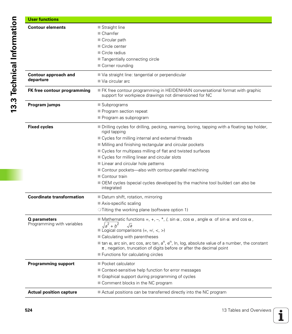 HEIDENHAIN iTNC 530 (340 422) ISO programming User Manual | Page 524 / 559