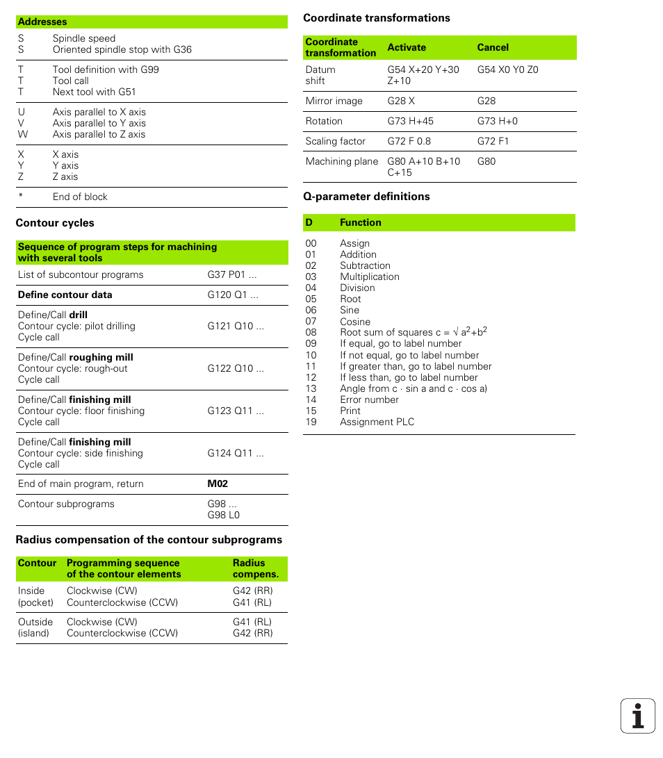 HEIDENHAIN iTNC 530 (340 422) ISO programming User Manual | Page 558 / 559
