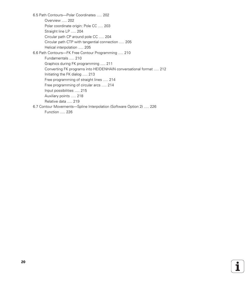 HEIDENHAIN iTNC 530 (340 49x-01) User Manual | Page 20 / 653