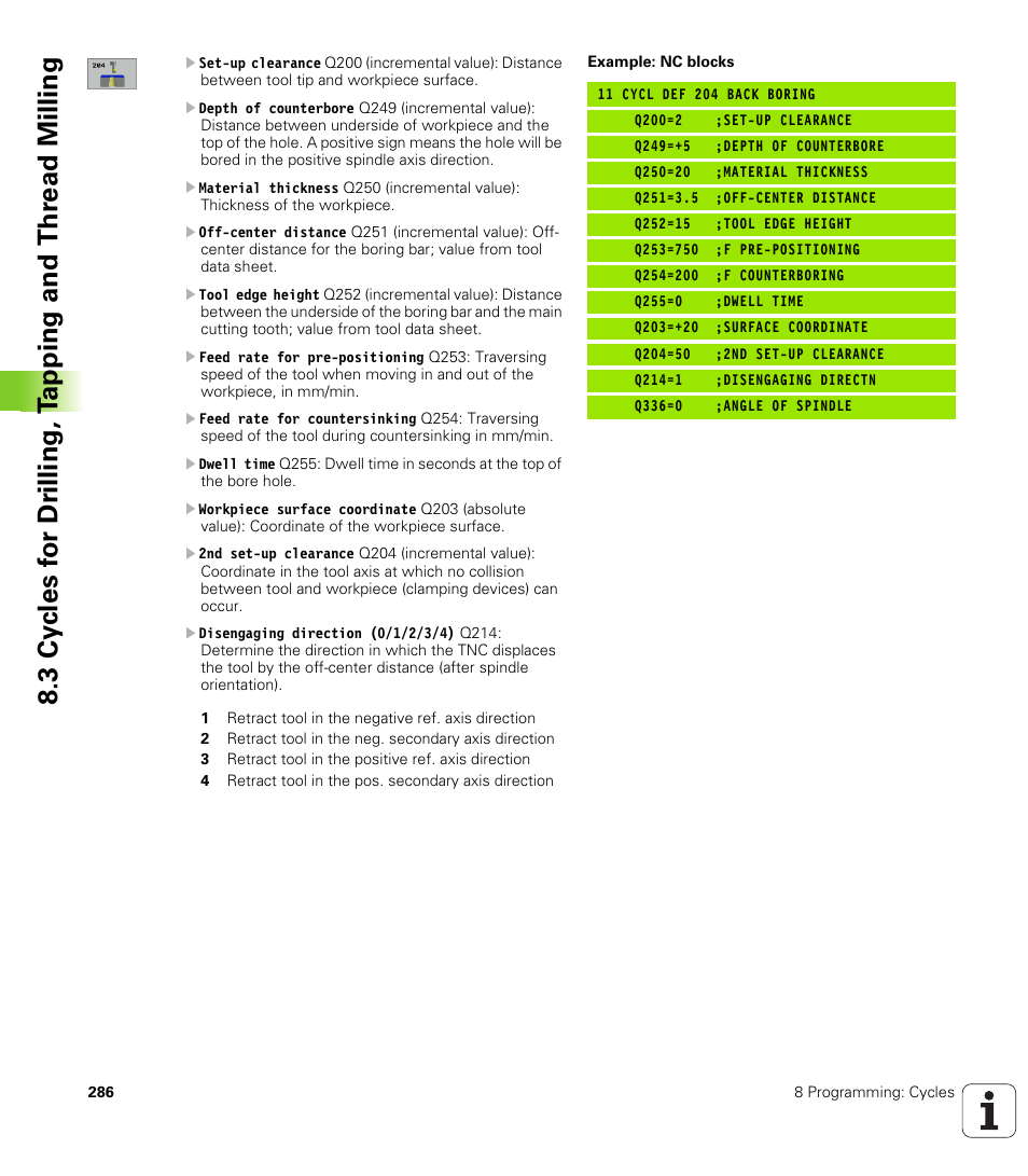 HEIDENHAIN iTNC 530 (340 49x-01) User Manual | Page 286 / 653