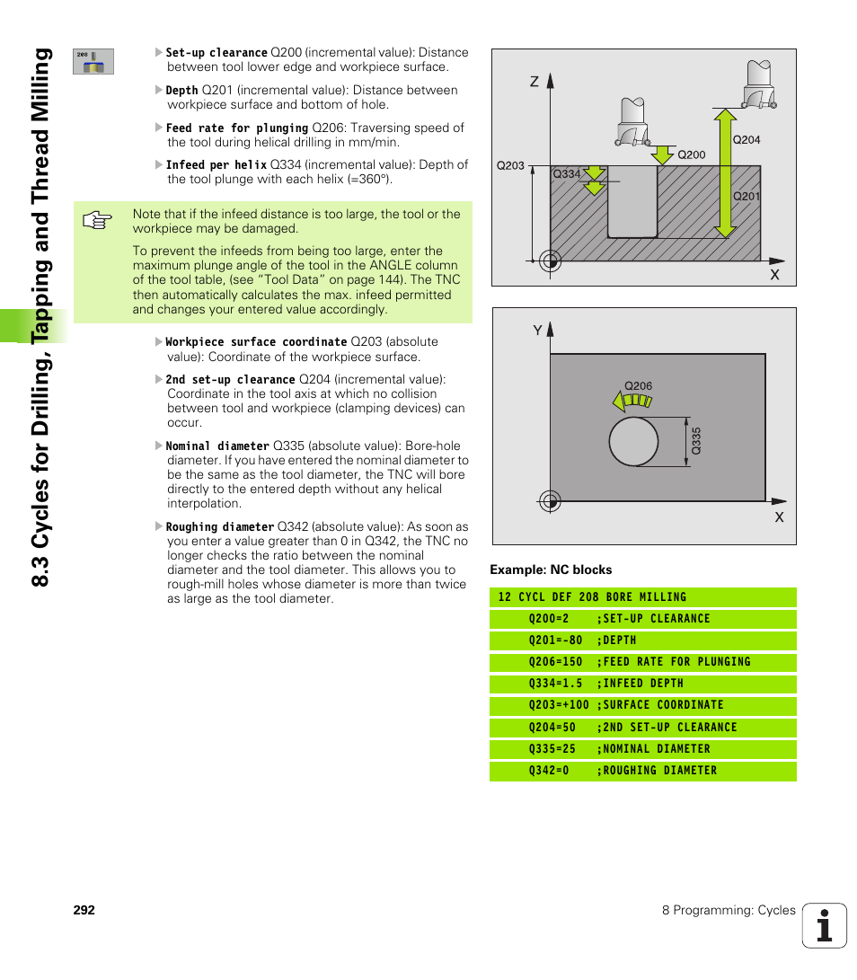 HEIDENHAIN iTNC 530 (340 49x-01) User Manual | Page 292 / 653