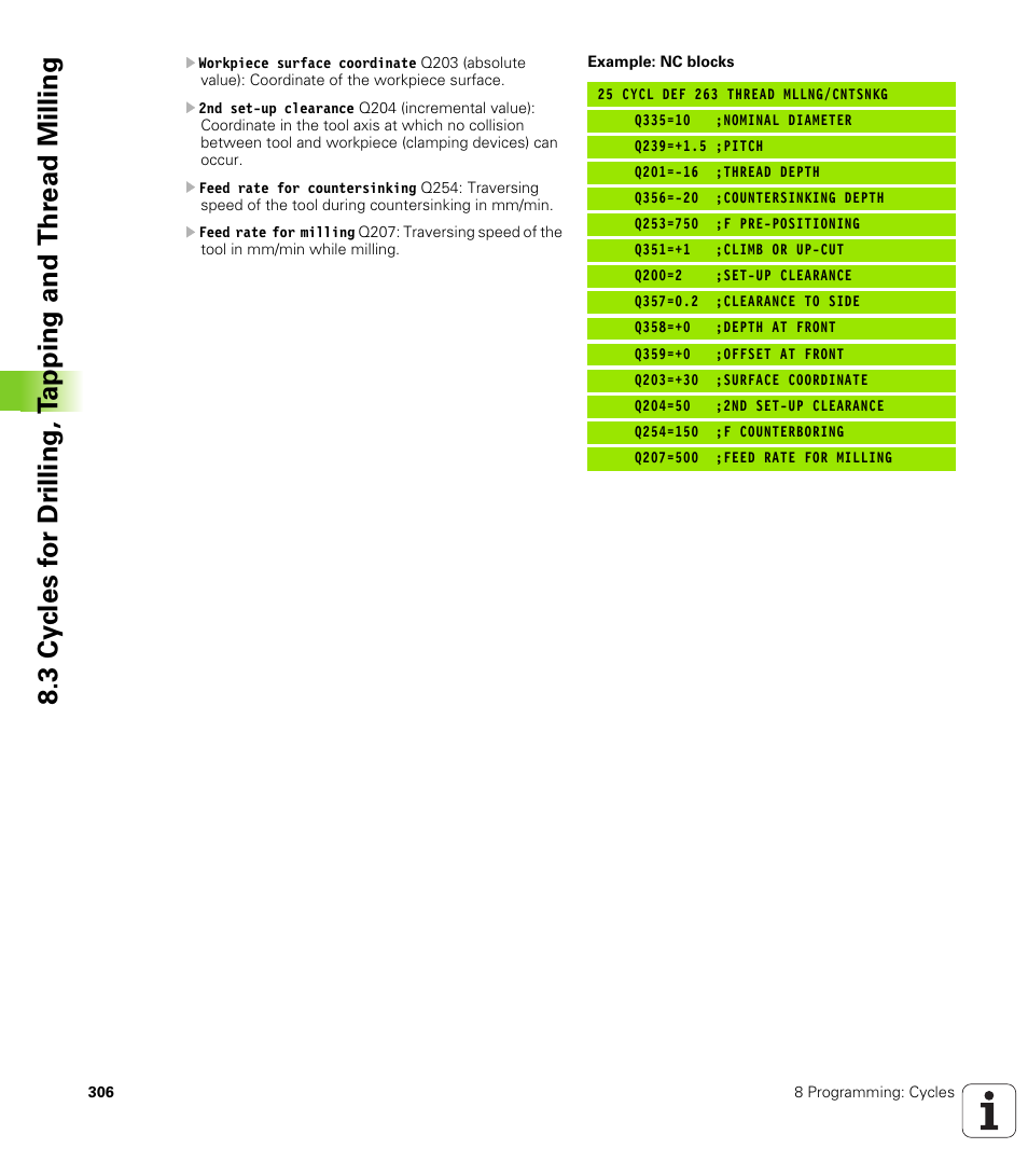HEIDENHAIN iTNC 530 (340 49x-01) User Manual | Page 306 / 653