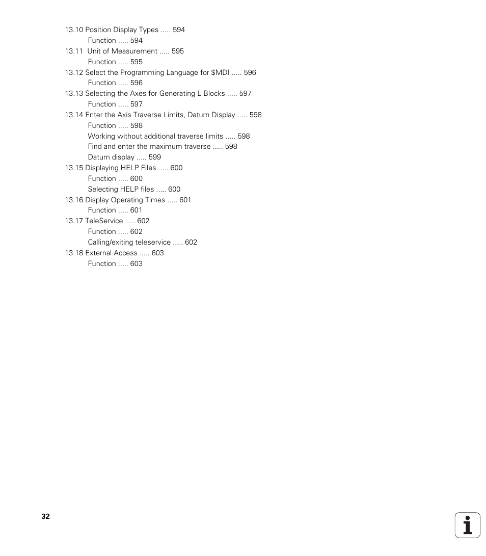 HEIDENHAIN iTNC 530 (340 49x-01) User Manual | Page 32 / 653