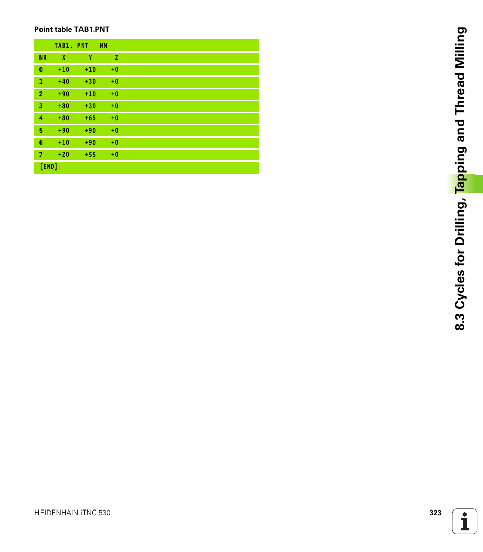 HEIDENHAIN iTNC 530 (340 49x-01) User Manual | Page 323 / 653