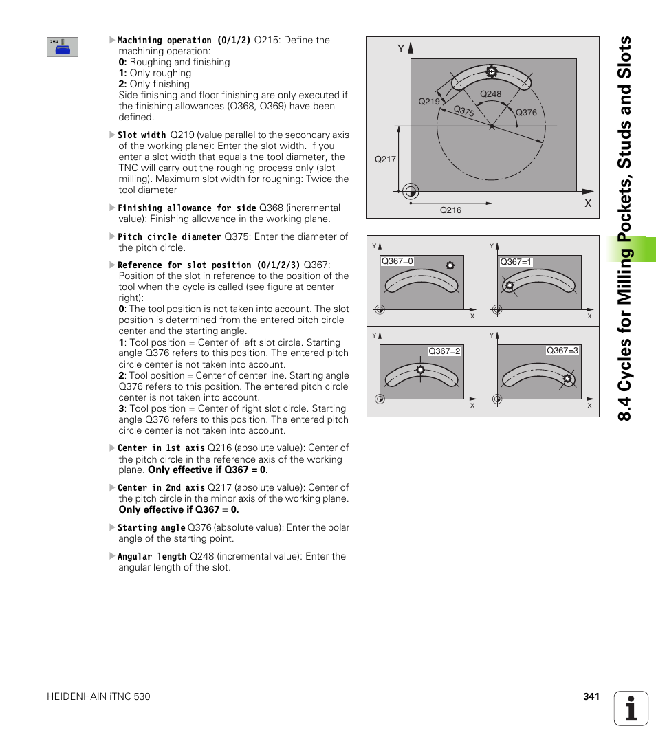 HEIDENHAIN iTNC 530 (340 49x-01) User Manual | Page 341 / 653