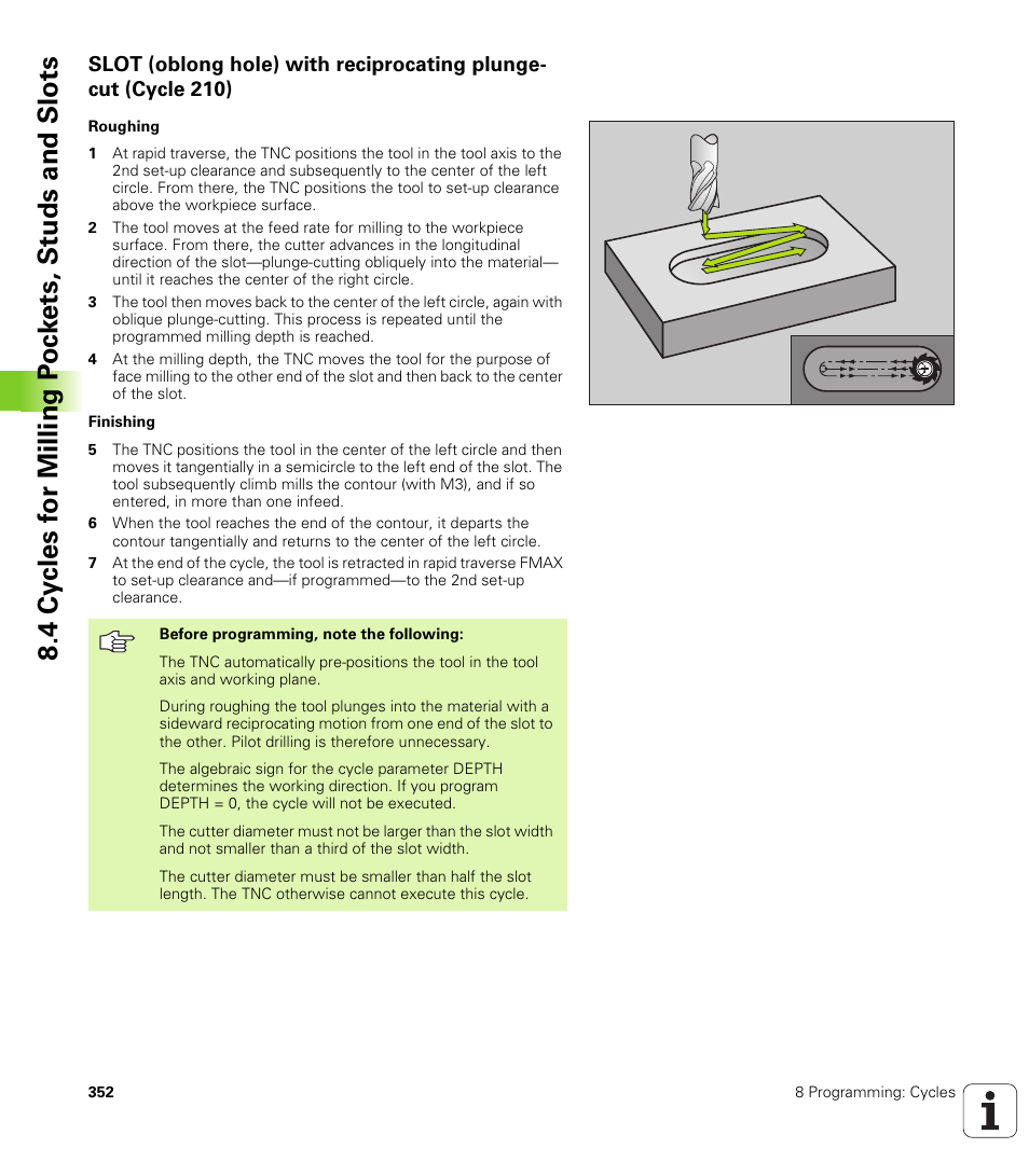 HEIDENHAIN iTNC 530 (340 49x-01) User Manual | Page 352 / 653