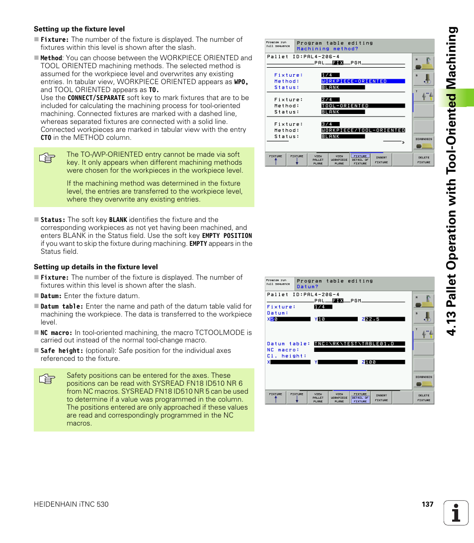 HEIDENHAIN iTNC 530 (340 49x-01) ISO programming User Manual | Page 137 / 577