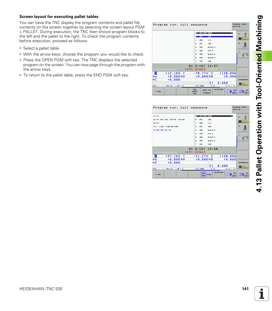 HEIDENHAIN iTNC 530 (340 49x-01) ISO programming User Manual | Page 141 / 577
