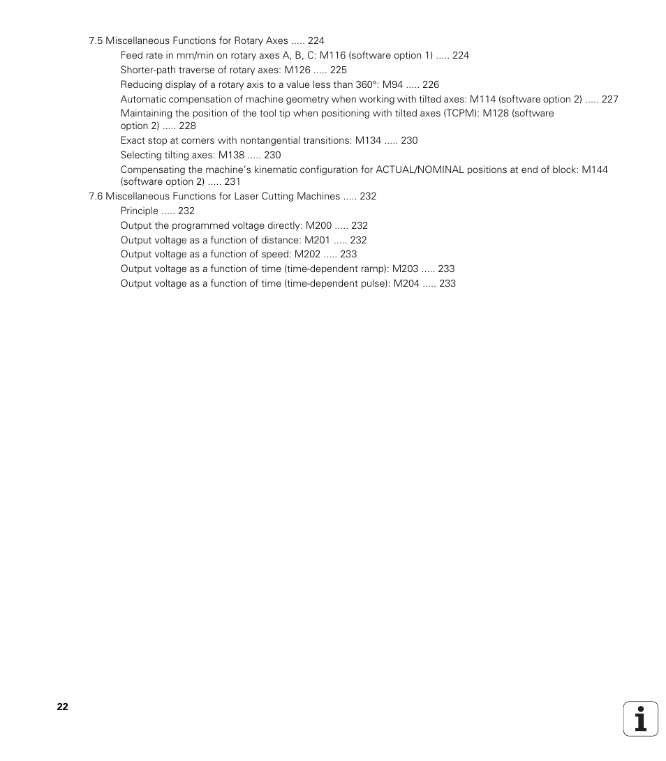 HEIDENHAIN iTNC 530 (340 49x-01) ISO programming User Manual | Page 22 / 577