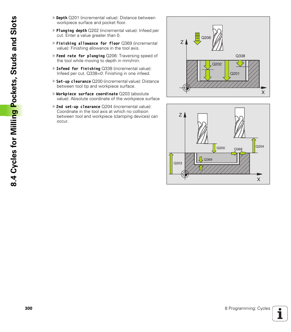 HEIDENHAIN iTNC 530 (340 49x-01) ISO programming User Manual | Page 300 / 577