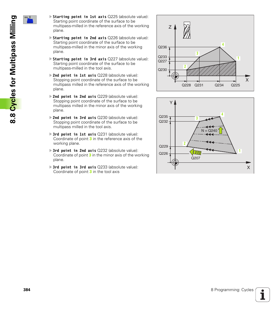 HEIDENHAIN iTNC 530 (340 49x-01) ISO programming User Manual | Page 384 / 577
